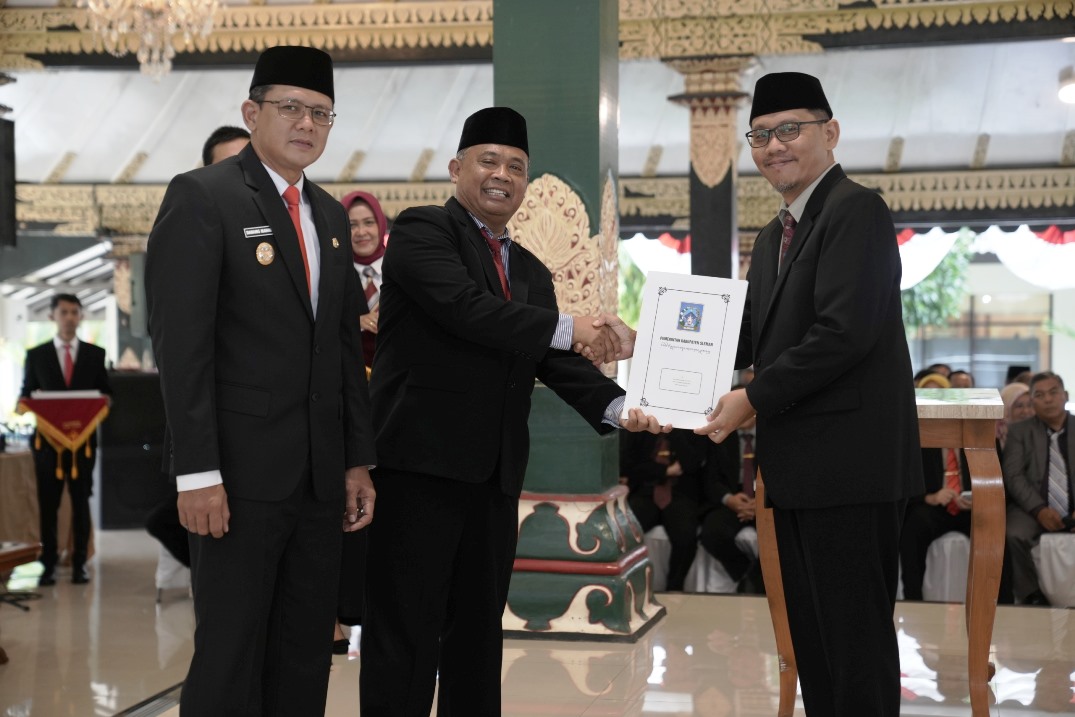 Bupati Sleman Ingatkan Pejabat Baru: Jabatan Itu Amanah, Bukan untuk Dilayani