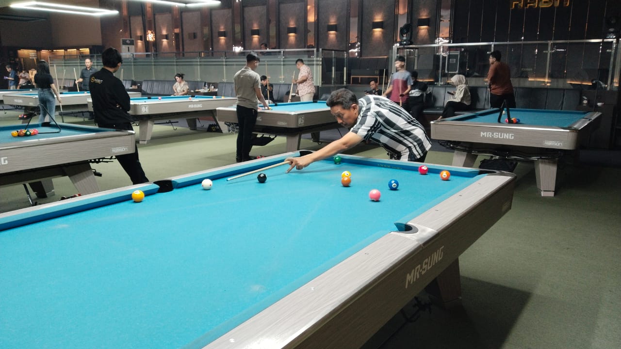 Gratis, Turnamen Biliar Wartawan dan ASN Sleman Perebutkan Piala Bupati dan Wakil Bupati