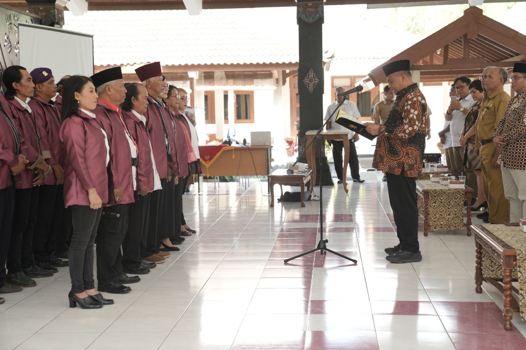 Bupati Sleman Kukuhkan Pengurus PASRI DIY Periode 2025-2027