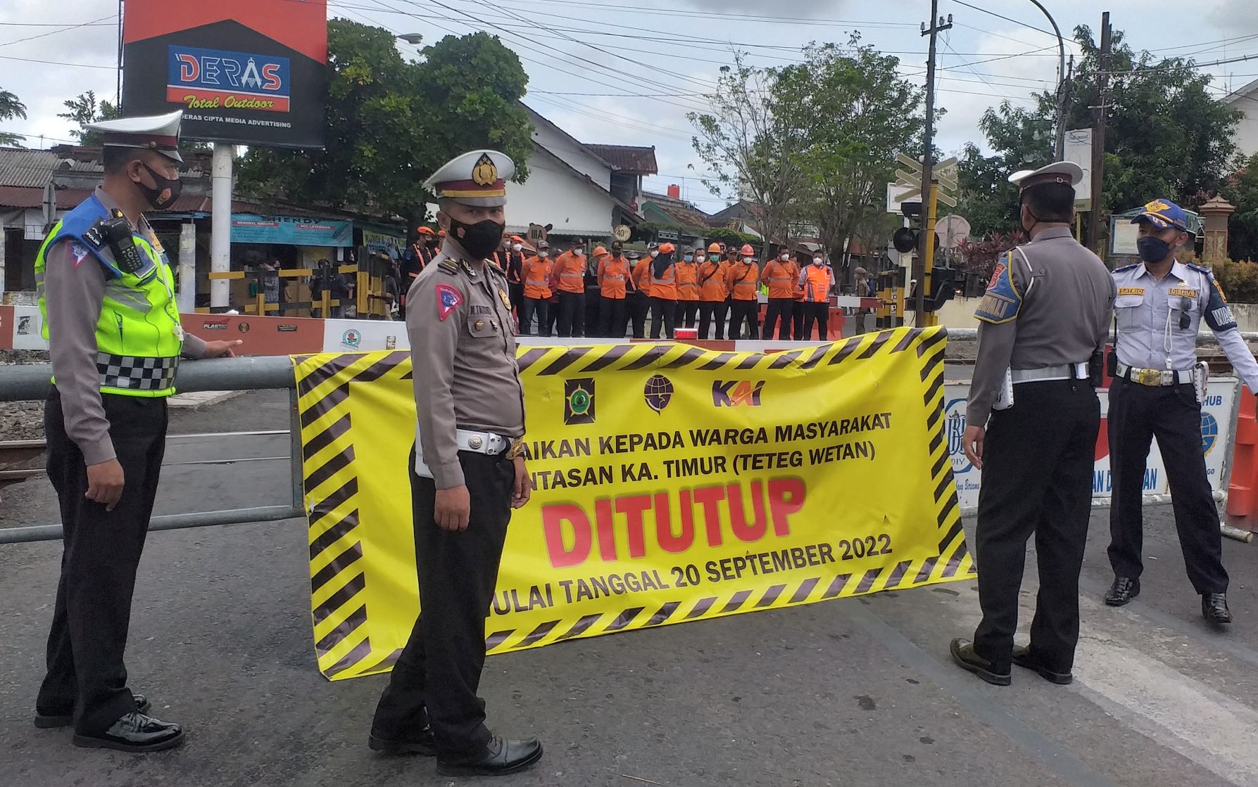 Penutupan Teteg Wetan Sempat Jebak Pengendara Motor di Wates