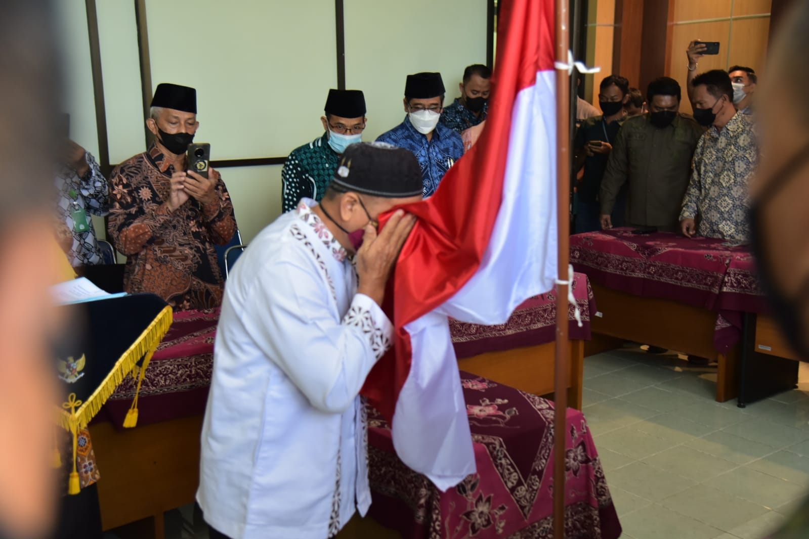Anggota Khilafatul Muslimin Sleman Deklarasi Pembatalan Bai'at dan Ikrar Setia NKRI