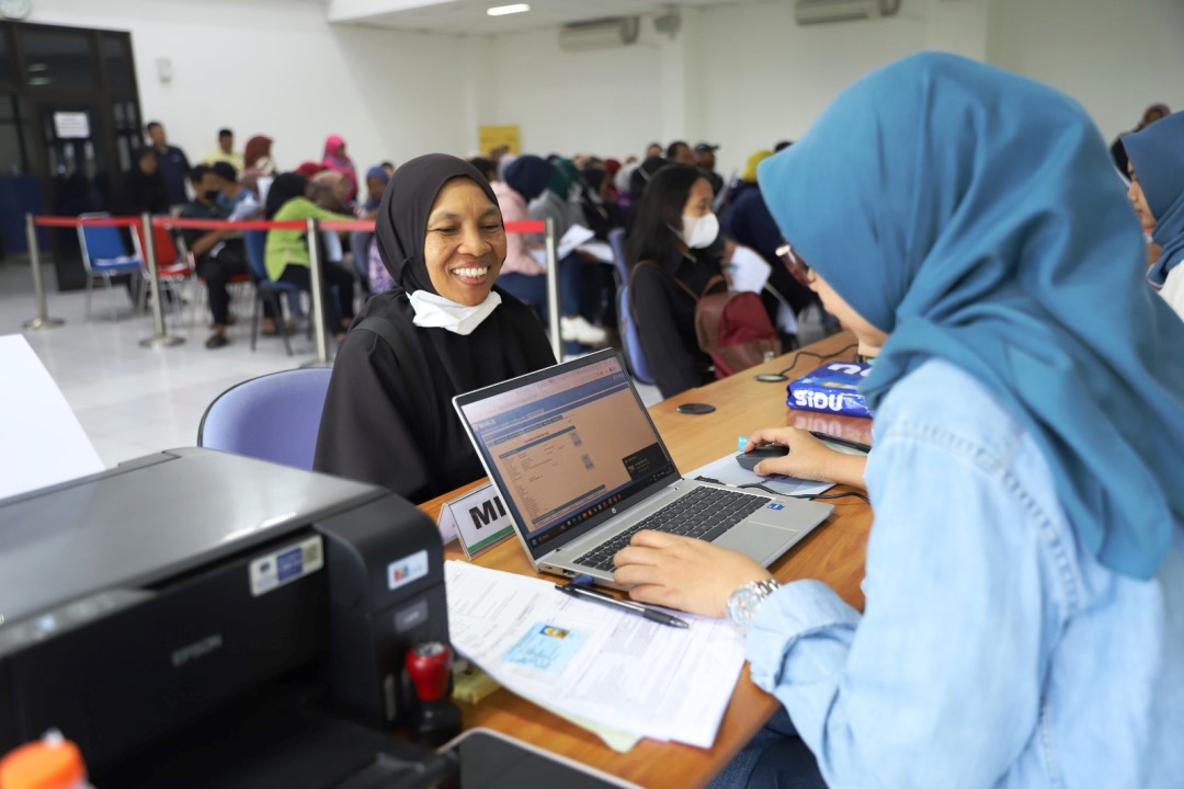 Dua Pekerja Terima Rp50 Juta, Disnaker Sleman Fasilitasi Pencairan JHT Eks Karyawan MTG