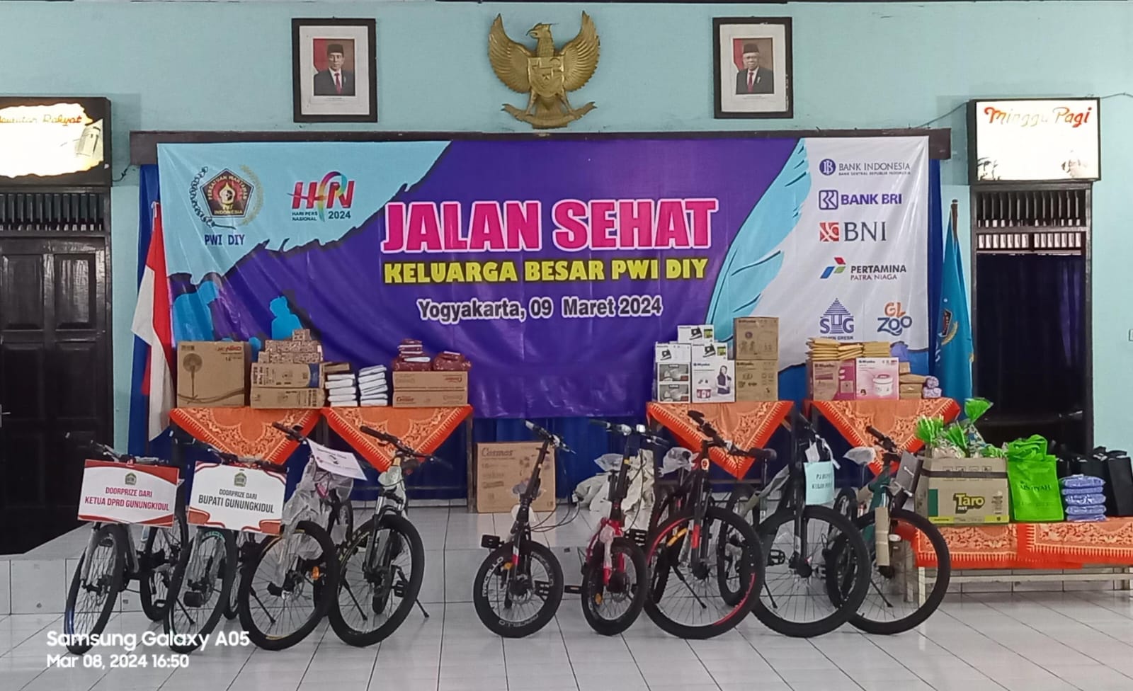 PWI DIY Gelar Jalan Sehat HPN 2024 untuk Keluarga Wartawan