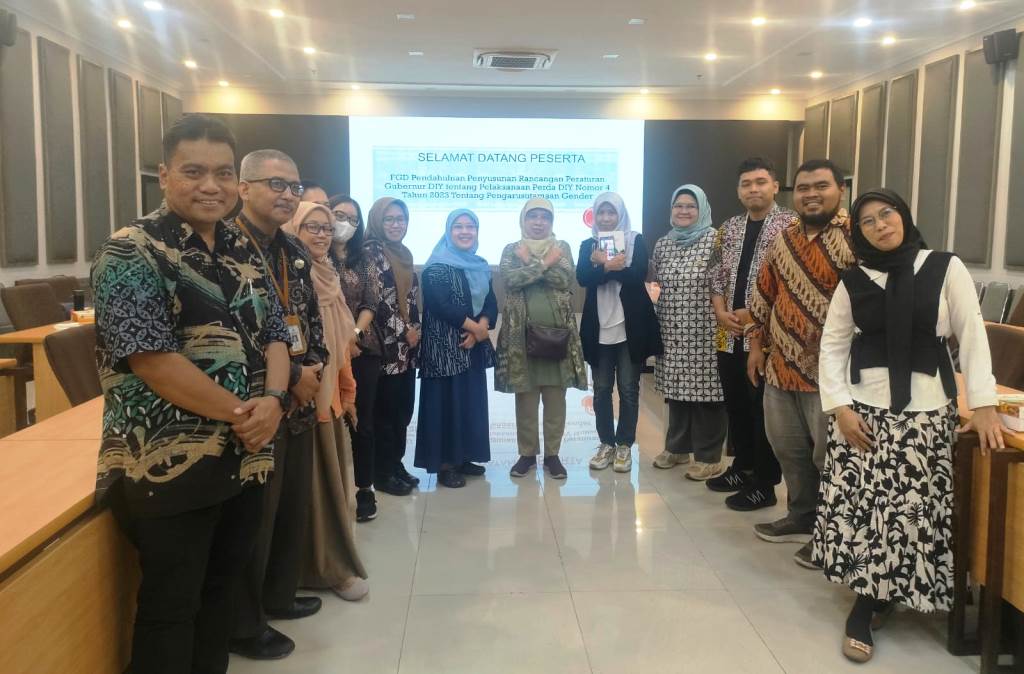 FGD Rancangan Pergub, Lurah Condongcatur Paparkan Strategi Implementasi PUG di Kalurahan