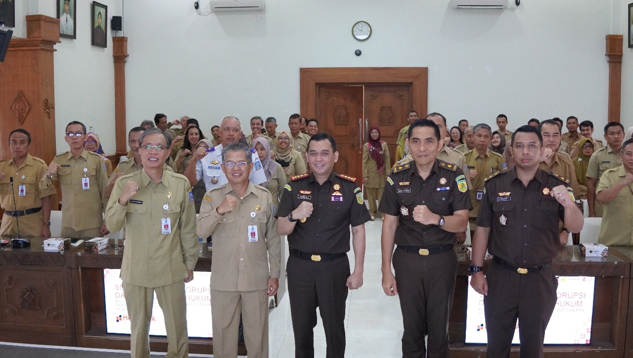 Peringati Hakordia 2024, Pemkab Sleman Gelar Sosialisasi Anti Korupsi bagi Kepala OPD dan APIP