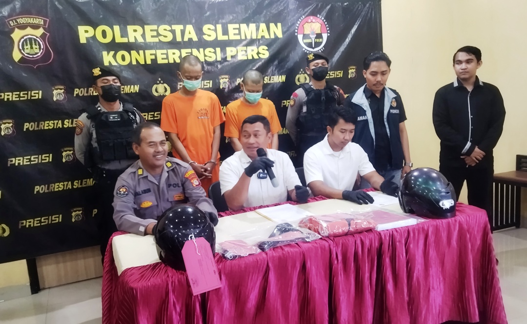 Dua Pemuda Sleman Ditangkap Polisi Usai Aniaya Korban di Jalan Suciati