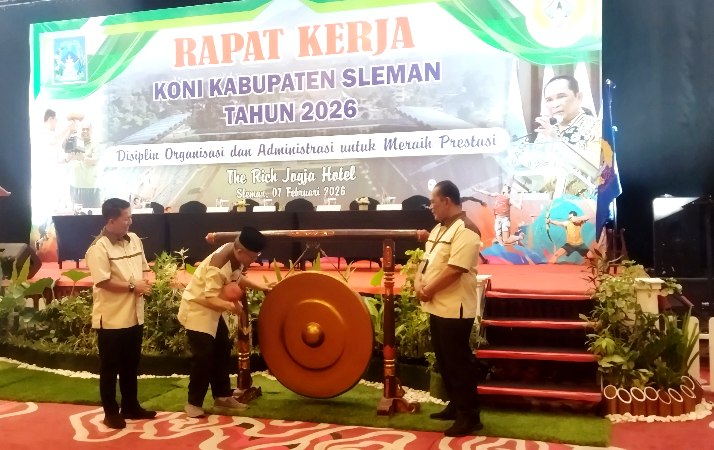 Raker KONI Sleman 2026: Disiplin Organisasi Jadi Kunci Prestasi PORDA 2027