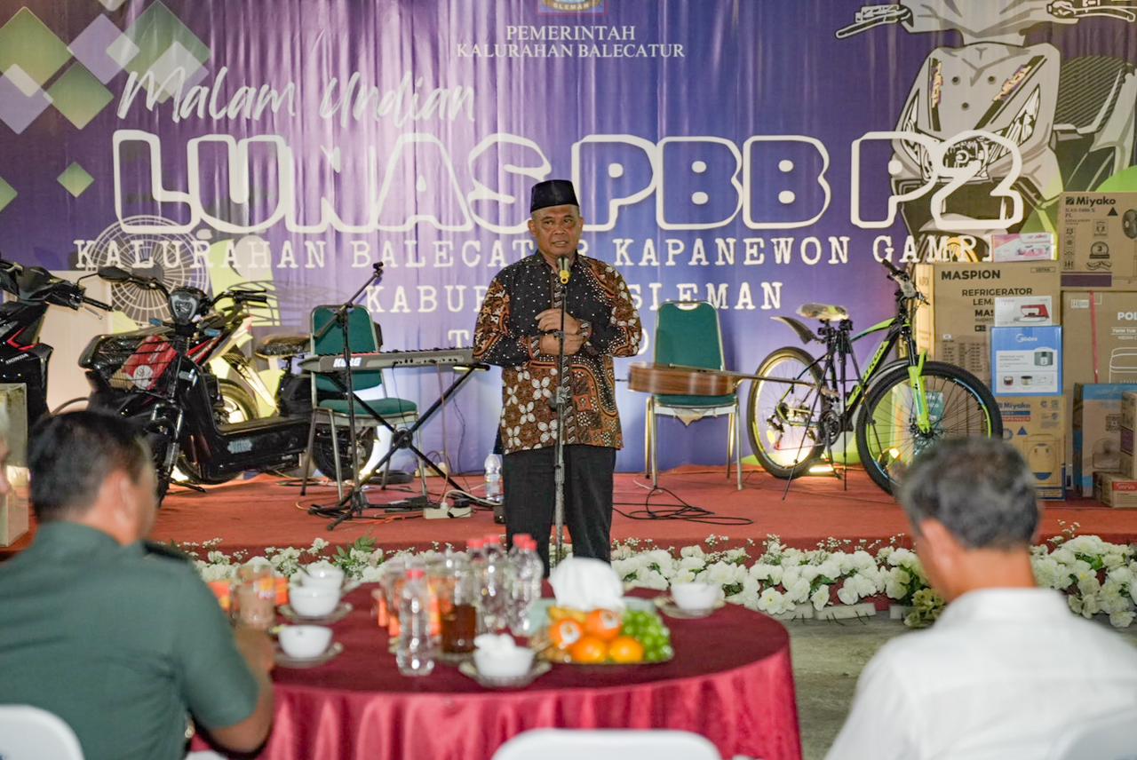 Bupati Sleman Apresiasi Balecatur, Dorong Kolaborasi Realisasi PBB P2