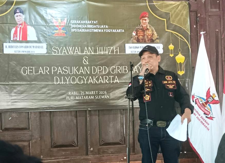 GRIB Jaya DIY Gelar Pasukan di Sleman, Perkuat Sinergi dengan Aparat dan Pemerintah
