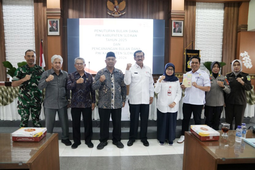 Bulan Dana PMI Sleman 2025 Tembus Rp1,16 Miliar, Naik 15 Persen