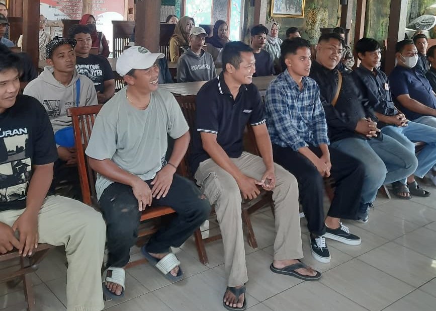 Silaturahmi Alumni Sekolah Kader Perubahan di Berbah, MWC Tampung Aspirasi Pemuda