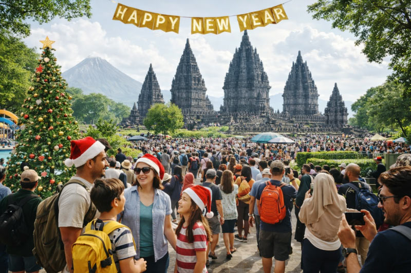 Kadispar Sleman: Libur Nataru 2025–2026 Dorong 807 Ribu Kunjungan Wisatawan