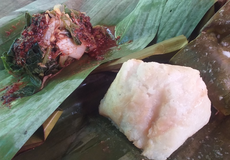 Lezatnya Bubur Gablok dan Pecel Gebing Sungapan
