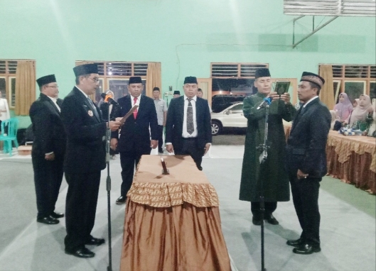 Nurdin Husaini Resmi Jadi Kasi Ulu-Ulu Jambidan, Fokus Perkuat RPJMDes dan RAPBKal 2026