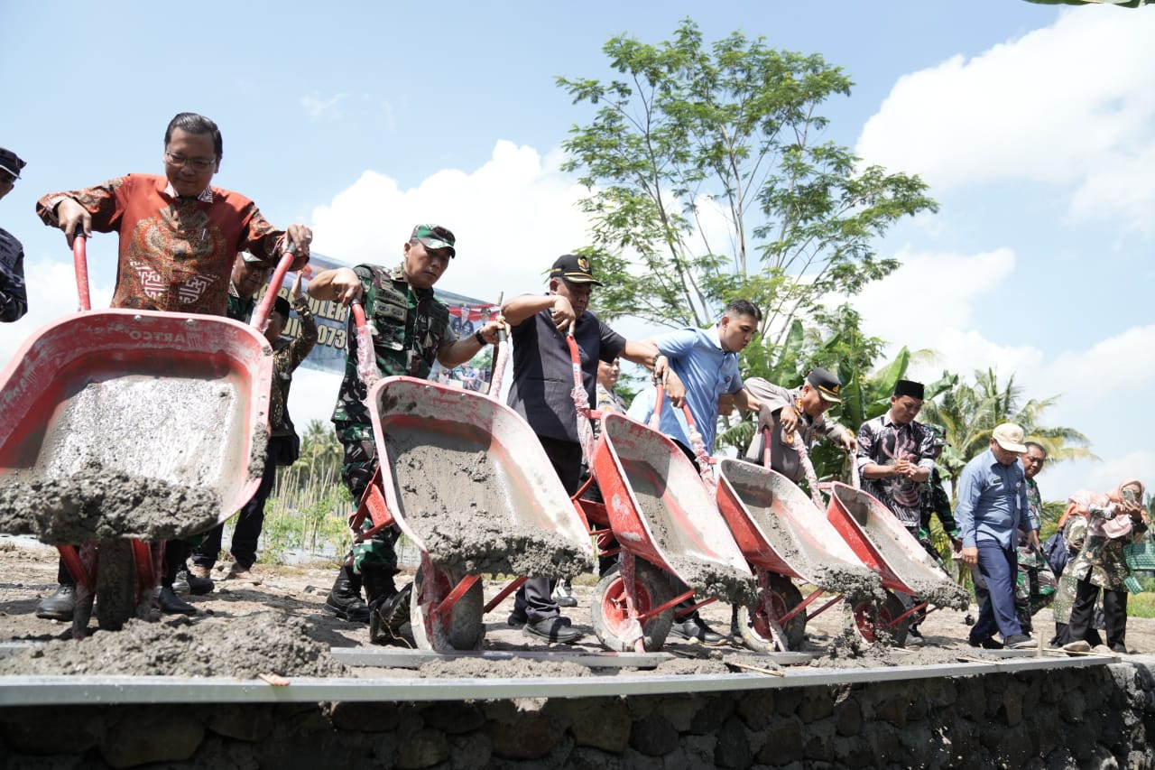TMMD Reguler ke-124 Resmi Dibuka, Bupati Sleman: Ini Bukan Sekadar Pembangunan Fisik