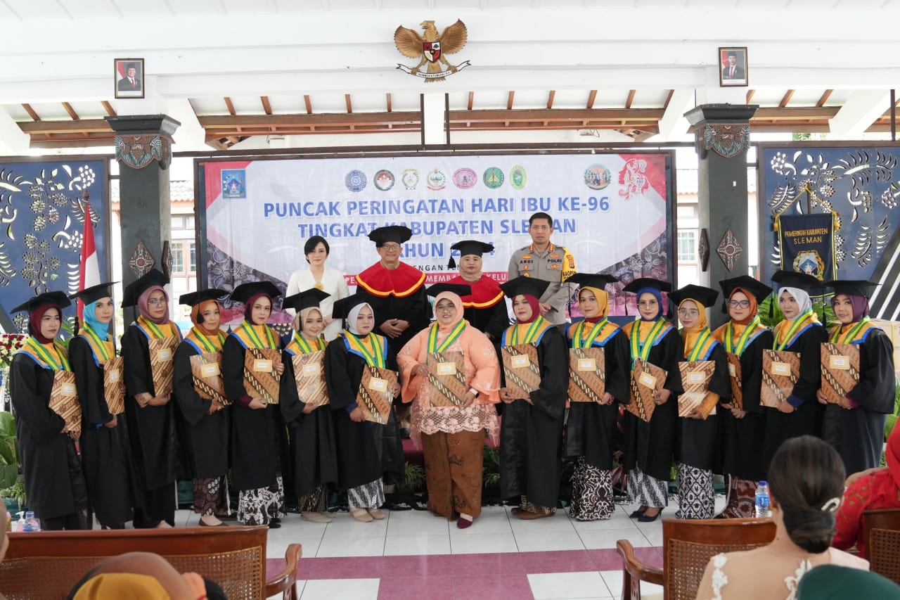 Puncak Peringatan Hari Ibu Ke-96 Kabupaten Sleman, Kustini: Perempuan Pilar Kemajuan Bangsa