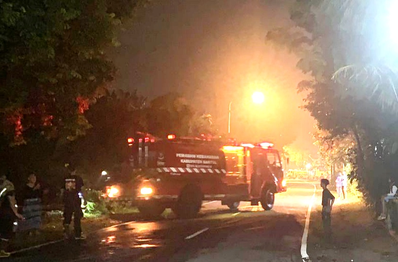 Gudang Kayu di Palbapang Bantul Terbakar, Diduga Akibat Pipa Oven Bocor