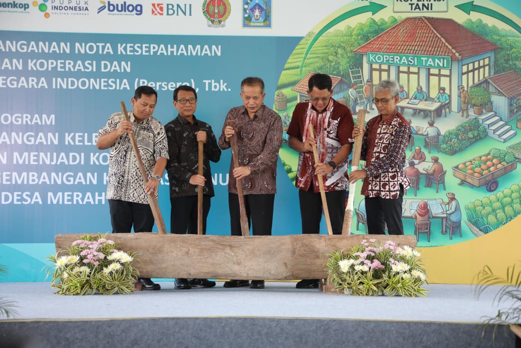 Sleman Jadi Percontohan Program Koperasi Desa Merah Putih