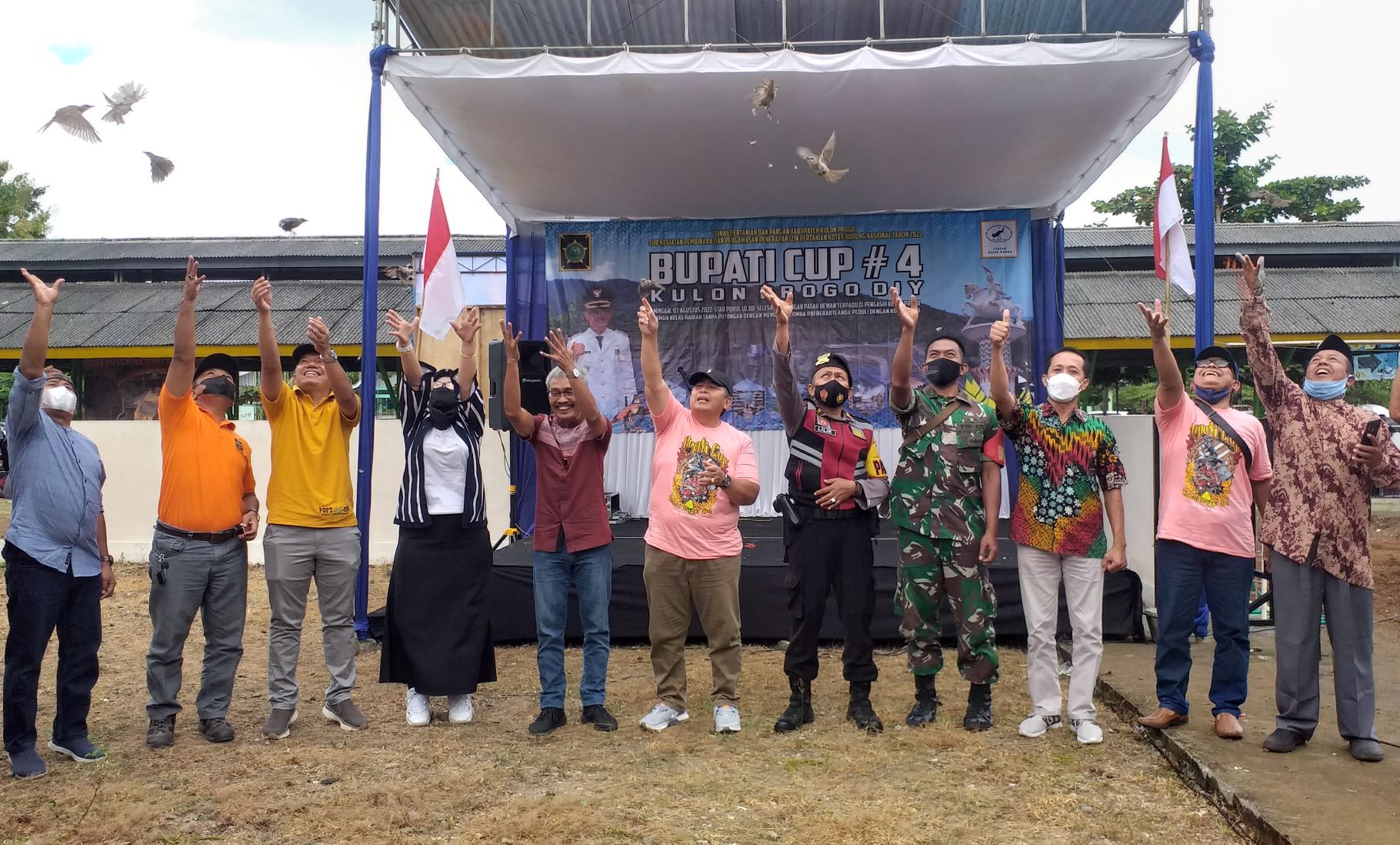 Lomba Burung Berkicau Sambut Hari Jadi Kulonprogo 