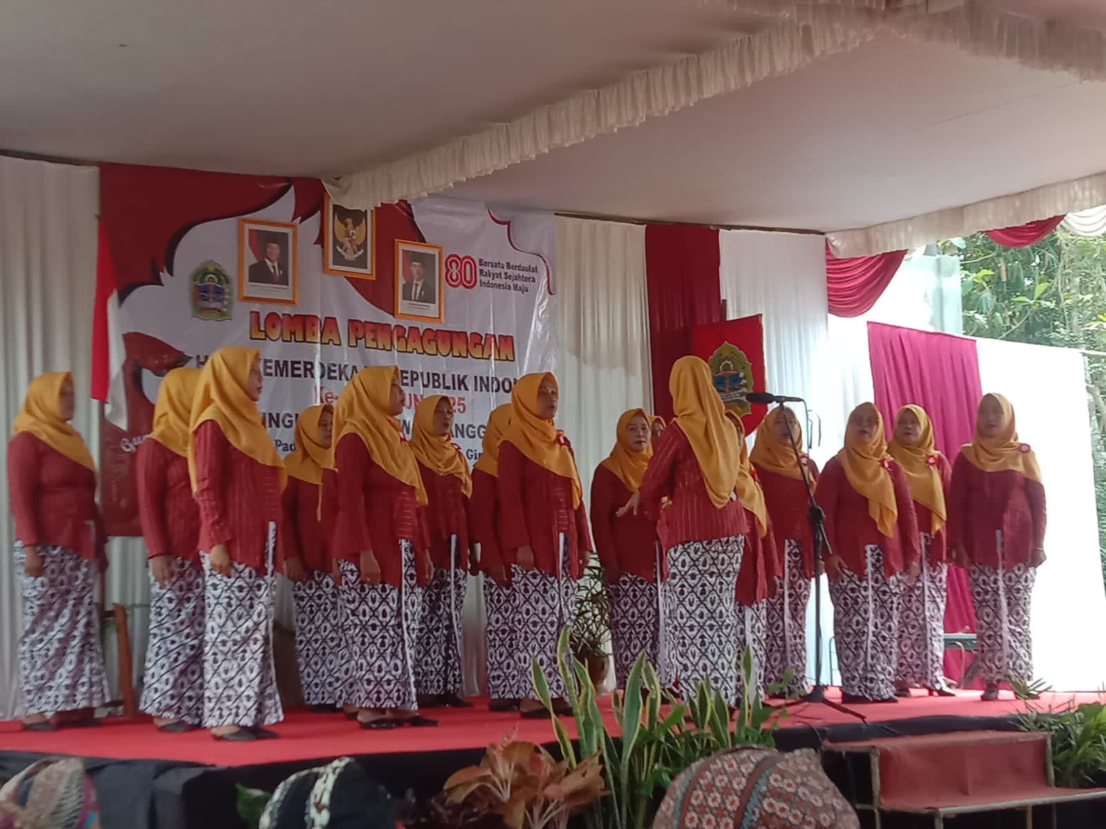 Panggang 1 Buktikan Kompak dan Kreatif di Final Lomba Pengagungan