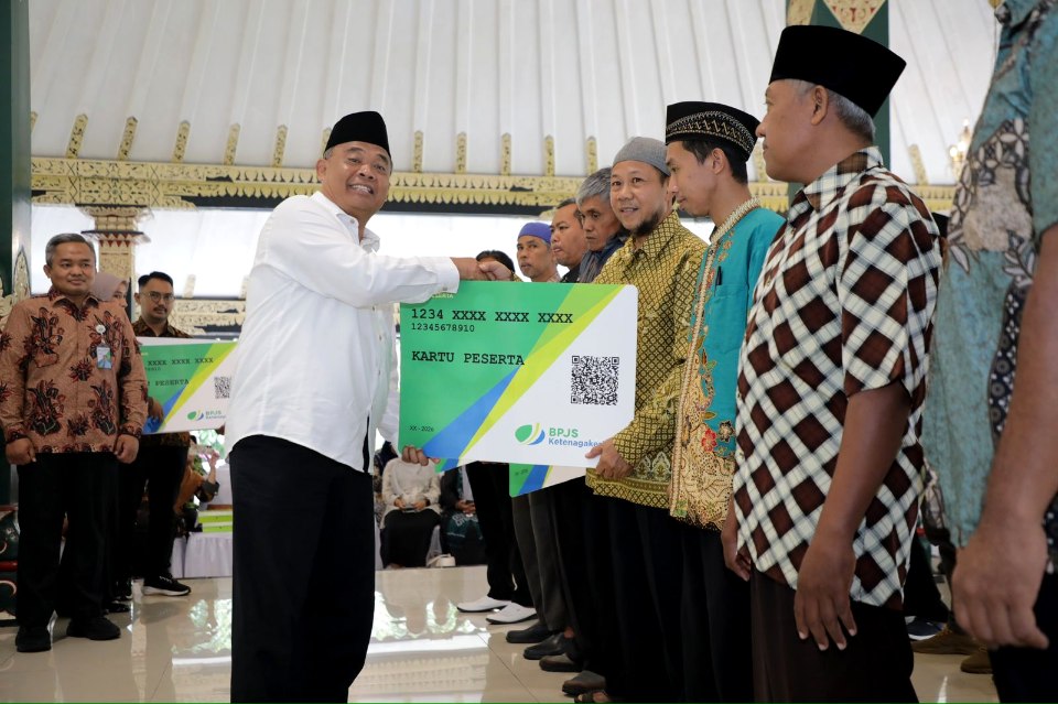 Sinergi Pemkab Sleman–Baznas Lindungi 1.545 Marbot dengan BPJS Ketenagakerjaan