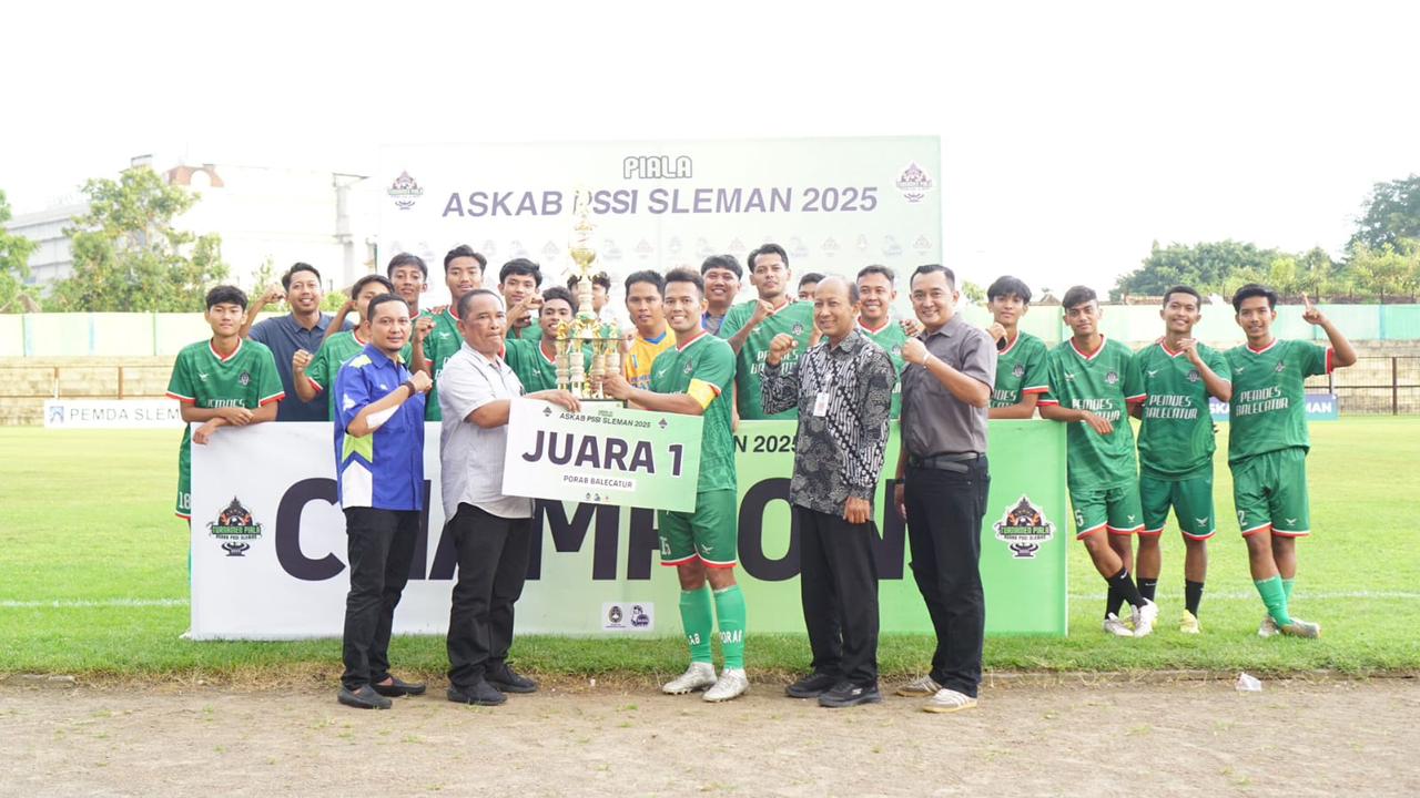 Porab Balecatur Juara Piala Askab Sleman Usai Comeback Dramatis