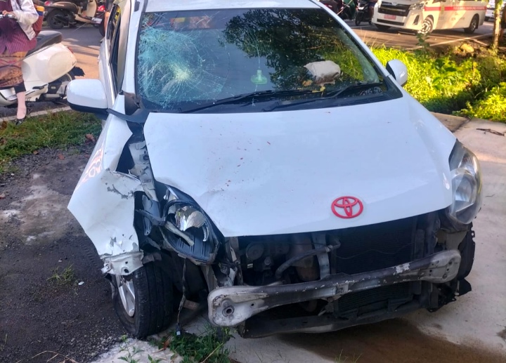 Kecelakaan Beruntun di Jalan Samas Bantul, Sepeda Ayun Tertabrak Mobil, Satu Orang Tewas