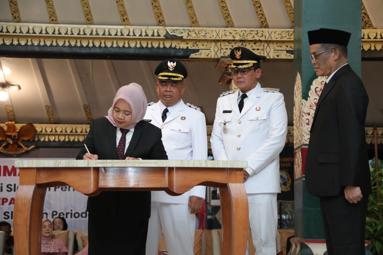 Bupati dan Wakil Bupati Sleman Resmi Dilantik, Siap Wujudkan Sleman Baru dan Harapan Baru