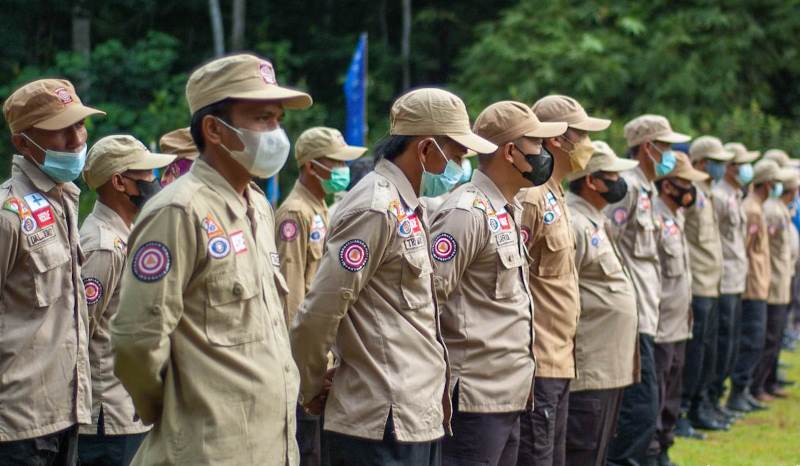 Tingkatkan Kesiapsiagaan Tagana di 'Supermarket' Bencana